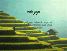 Tablet Screenshot of indieyoga.com